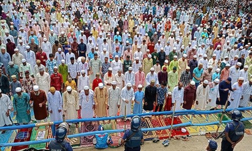198th Eid-ul-Azha Congregation Held at Sholakia